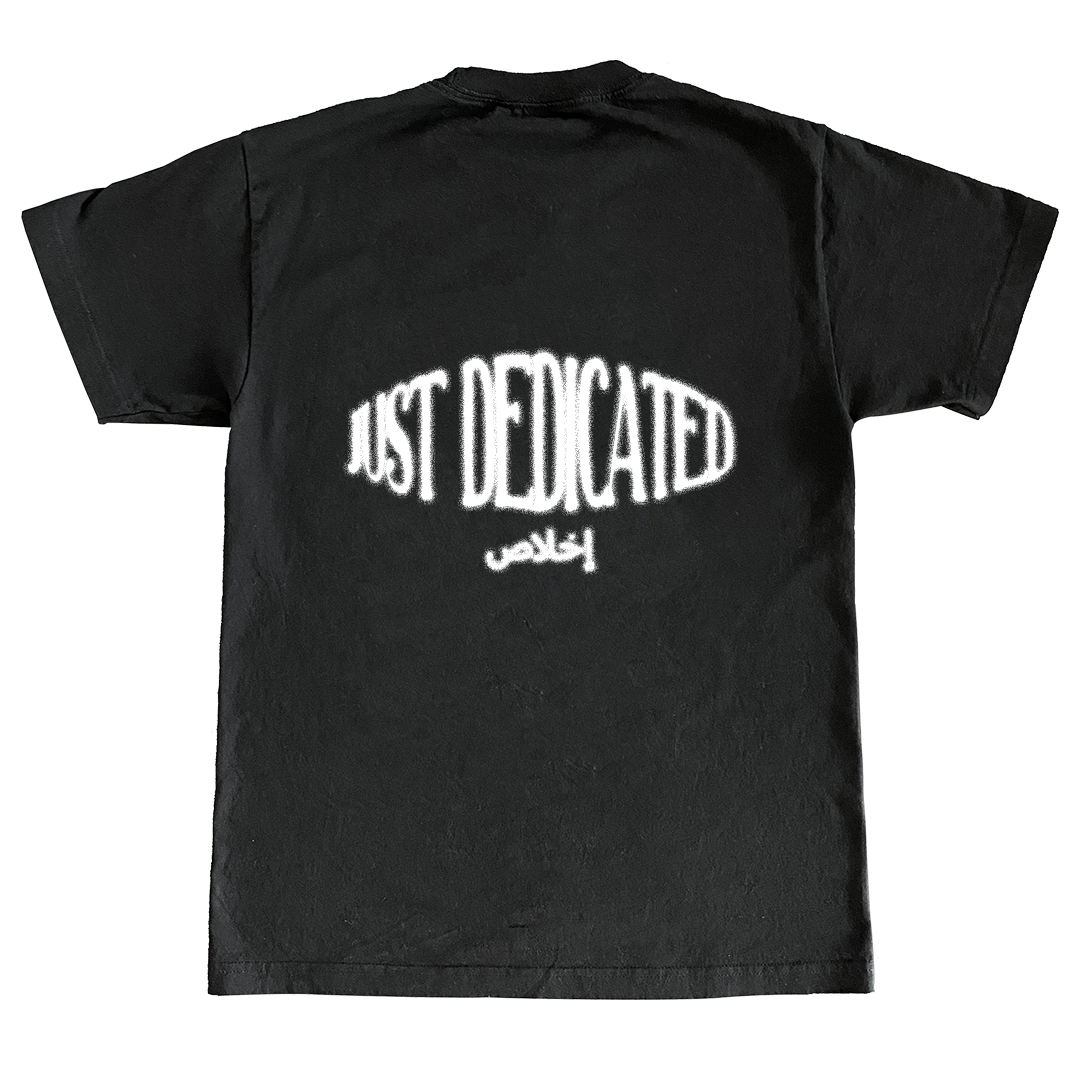 Black Dedicated World Tee