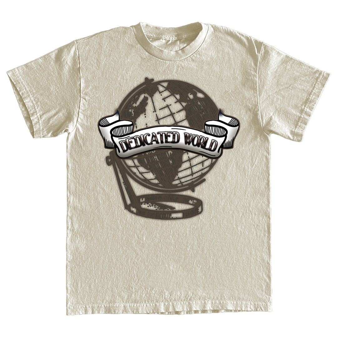 Beige Dedicated World Tee