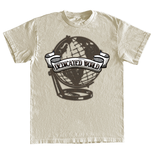 Beige Dedicated World Tee